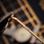 Randolph コンコルド1 23K ゴールド & アメリカン グレー 偏光ガラスレンズ 262D22 - Image 3
